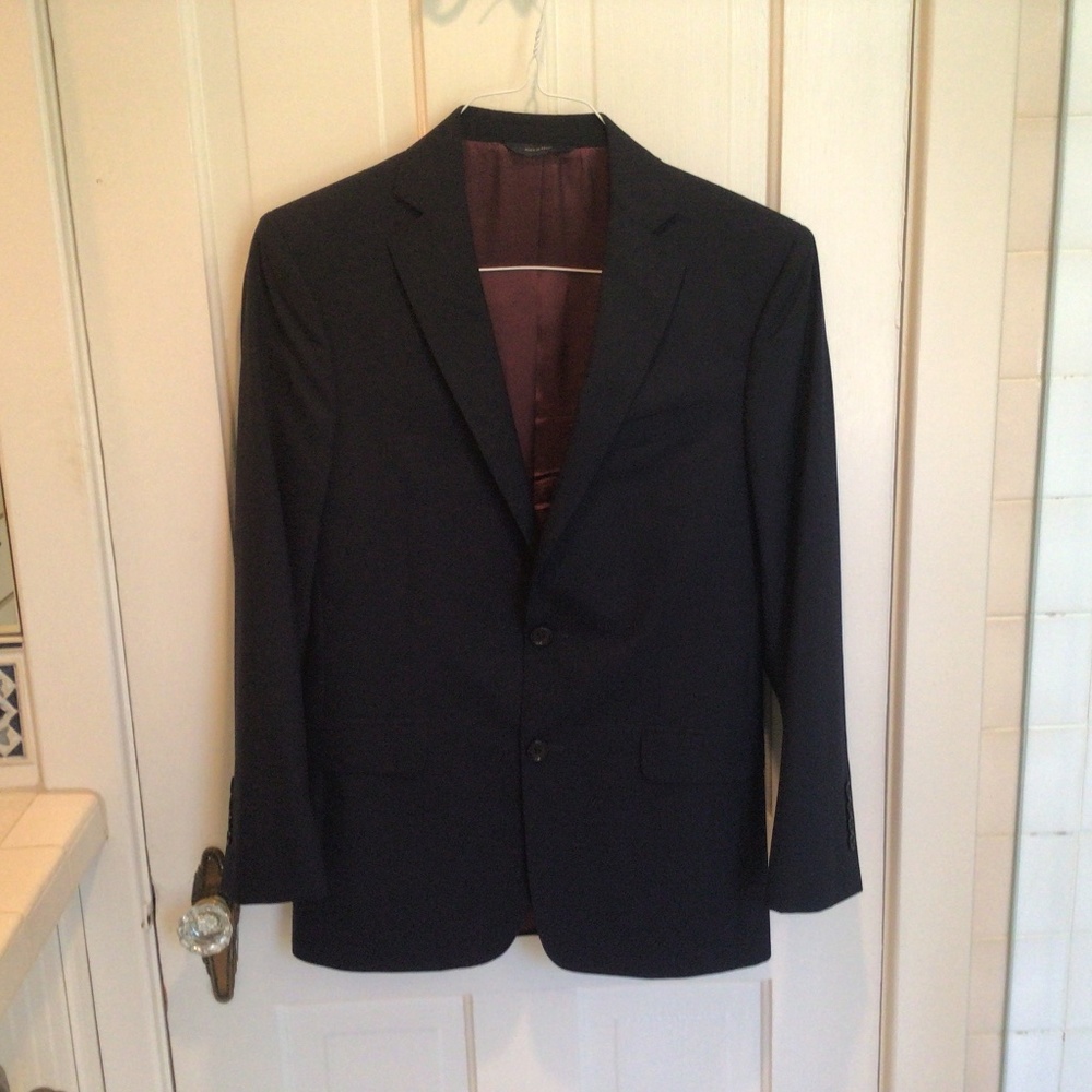 Brooks Brothers Sport Coat Navy Blue Size 36 S